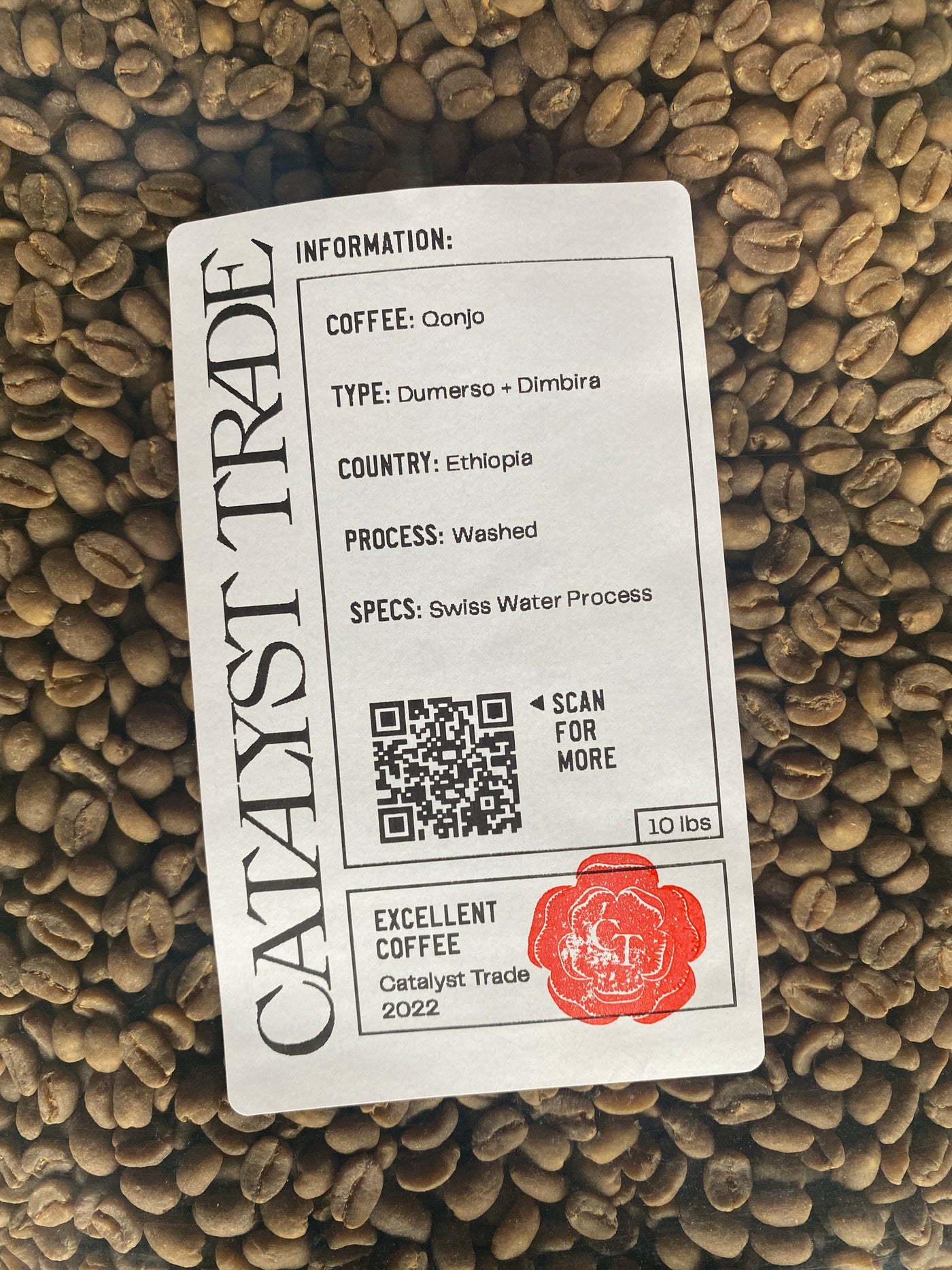 Washed - Ethiopia - Qonjo Decaf - Swiss Water Process